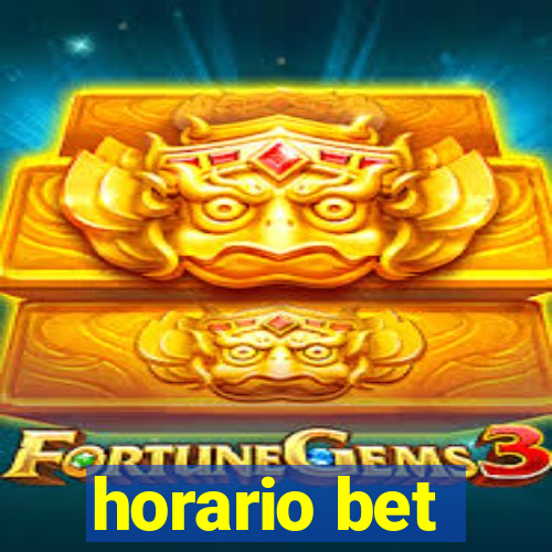 horario bet